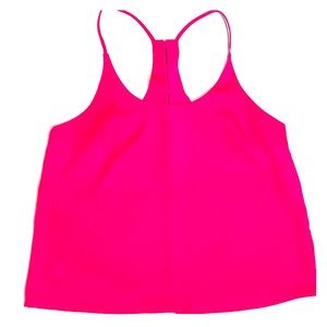 Lily White hot pink tank top